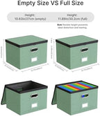 Oterri File Box Large 2-Pack Hanging Organizer for Letter/Legal-Size Folder - Image 3
