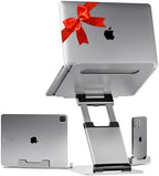 Lifelong 20" Tall Adjustable Laptop Stand with Phone & Tablet Holder by LIFELONG