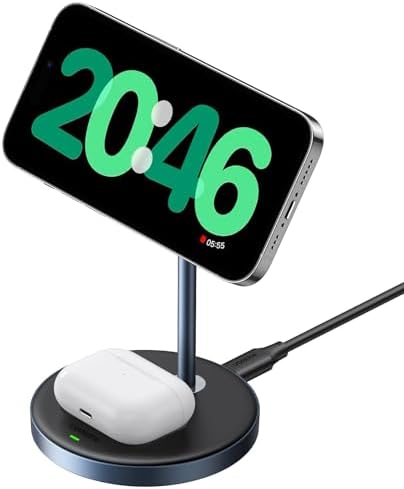 UGREEN MagFlow 2-in-1 MagSafe Compatible Wireless Charging Stand by UGREEN