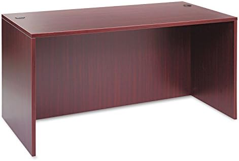 Alera Valencia Series 60 by 30 by 29-1/2-Inch Desk Shell, Mahogany - Image 5