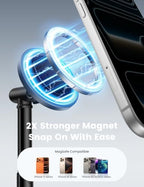 Lamicall Magnetic Phone Stand & Adjustable iPad Stand for Desk - Image 3
