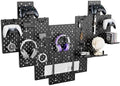 PEGZONE Controller and Headphone Holder Wall Mount, 14pcs, Black by Pegzone