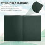 Fainne 80 Pcs 80 Pieces Certificate Holders Diploma Holder, Green - Image 5