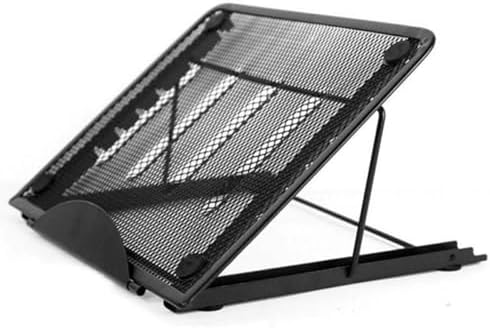 Foldable Skidding Prevented Tracing Holder Multifunction Laptop Bracket 6 Angle Points Adjustable for Diamond Art Painting (Black) - Image 6