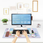 ToLuLu Extended Gaming Mouse Pad, Ergonomic Keyboard Mouse Wrist Rest Set - Image 4
