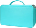 Vomgomfom PU Leather Pencil Case, Holds 100 Markers/300 Pens,Solid Green by Vomgomfom