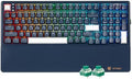 Hexgears Wireless Mechanical Keyboard with Number Pad,Wrist Rest,Gasket Structure,Tri-Mode BT5.0/USB-C/2.4GHz Hot Swappable Keyboard,Creamy Sound,RGB Backlit,Computer Gaming Keyboards(Clicky Switch) by HEXGEARS