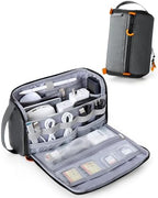 Smasrob Electronics Organizer Travel Case, Tech Bag Charger Pouch, Gray by Smasrob