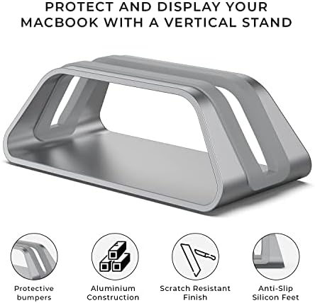 HumanCentric Vertical Laptop Stand Compatible with MacBook Pro & Air - Image 2