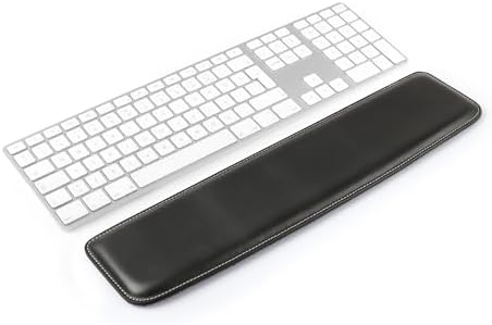 Londo Genuine Leather Keyboard Pad - Premium Ergonomic Support for Comfortable Typing at Work and Home by Londo