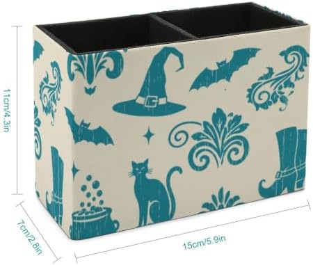 Storage Organizer Cowboy Hat Bat Cat Pot Bubbles Boots Stars Flowers Acrylic Compact Caddies,Home with Accessories - Image 6