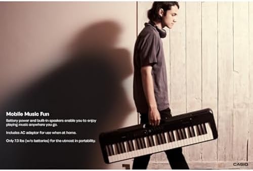 Casio Casiotone CT-S300 Touch-Sensitive Portable Keyboard | 400 Tones - Image 4