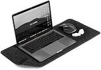DELTAHUB - Minimalistic Felt Desk Protective Pad, Anti-Fray, Anti-Slip, Easy to Clean, Easy Glide, Long Lasting, Sleek Design, Comfortable, Resistant, Desk Mat, PC, Mac, Laptop - Small (11x25inch) by DELTAHUB