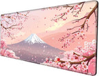 Gaming Mouse Pad 24x48 Desk Mat Large Mousepad Cherry Blossom Desk Pad Giant Full Mouse Mat XXXL Computer Mat for Protector Desktop Wireless by BBSujane