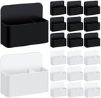 Colarr 20 Pack Magnetic Dry Erase Marker Holder Bulk, White, Black by Colarr