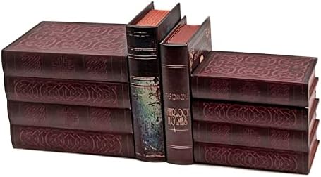 Bellaa 21213 Decorative Box Celtic Knot Book Ends Vintage Bookends Boho Farmhouse Irish Bookshelf Holder Stoppers Hidden Secret Storage Jewelry Keepsake Gift - Image 6