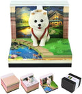 3D Calendar 2027,3D Memo Pad Time Piece Calendar 2027 Creative Desk Calendar Art Paper Sculpture Backpacking Dogs, 2027 Tear Off Calendar DIY Decorative Gift by Easolay