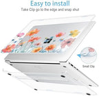 Mektron Case for 13.8" Microsoft Surface Laptop 8/7 (2026/2024) Surface Laptop 13.8 Inch Cover Fits Model 2036, Keyboard Cover +Screen Protector +Dust Plugs, Wildflower - Image 3