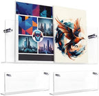 3 Pack Clear Acrylic Magazine Holder Wall, Brochure, 17 Inch by Unknown