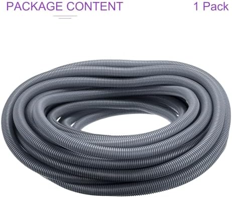 DMiotech 100ft Wire Loom Split Tubing 1 Inch(25.4mm) ID Gray - Image 5