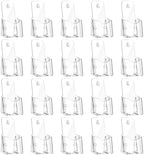 20 Pcs Acrylic Brochure Holder 4x7.9 Inch Brochure Display Stand by Unknown