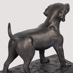 Decorative Bookends for Shelves, Labrador Dog Book Ends for Heavy Books, Lab Dog Statues Bookends for Heavy Books with Anti-Slip Base Book Holders for Home Office Decor (Bronze) - Image 6