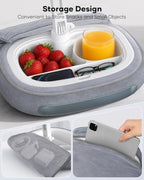 Tablet Pillow Stand for Bed, 360° Rotating iPad Holder for 5"–12.9" Devices - Image 4