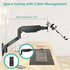 WALI Laptop Wall Mount for 17" Notebook and Up to 32" Screen - Image 5
