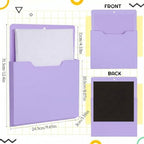 Gilprop 8 Pack Magnetic File Folder Holder for Whiteboard Classroom Storage - Image 2