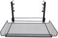 Under Desk Basket Clamp On Desk Shelf Clamp On Storage Rack Under Desk Organizer Under Desk Wire Organizer Under Desk Storage Shelf (Black) by Unknown