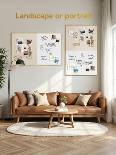 ARCOBIS Dry Erase Cork Board Combo - Image 6