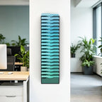 Gawerk 20-Tier Wall File Organizer Hanging Wall File Holder Wall Mount Paper Folder Organize - Image 4