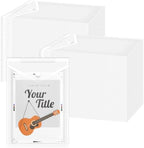 100 Pcs 7x9 Clear Plastic Envelopes, Snap Button Closure by Unknown
