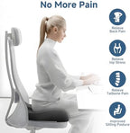 Benazcap Large Cooling Gel Memory Foam Seat Cushion for Long Sitting - Image 6