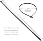nVent GARDNER BENDER 46-424UVB 24 in. Heavy-Duty Cable Ties - Image 4