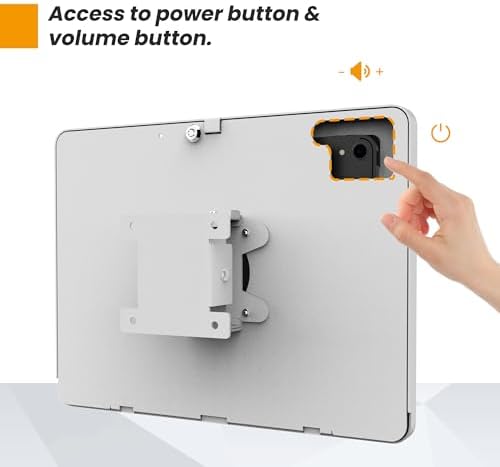 Tablet Wall Mount Compatible with iPad Air 13-in.(M2, M3, M4),iPad Pro 12.9-in.(3rd/4th/5th/6th Gen), iPad Pro 13-in.(M4, M5) - BSW101WX - Image 4