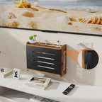 Homode Wooden WiFi Router Box Hider, Wall Mount Router Shelf - Image 2