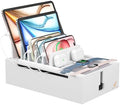 Pezin & Hulin Bamboo Charging Station-White (No USB Charger and Cables) by PezinHulin