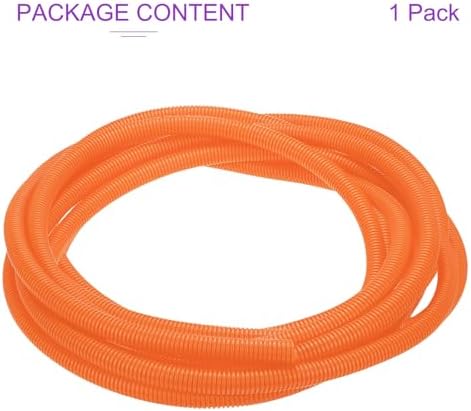 DMiotech 100ft Wire Loom Split Tubing 5/8 Inch(15.9mm) ID Orange - Image 5