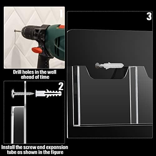 Eersida Acrylic Brochure Pamphlet Holder Brochure Display Stand - Image 4