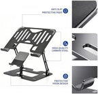 Ergonomic Foldable 2-in-1 Laptop Stand with Phone Holder - Image 7