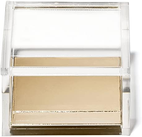 OfficeGoods Acrylic Desk Organizer with Gold Base, Small - Image 2