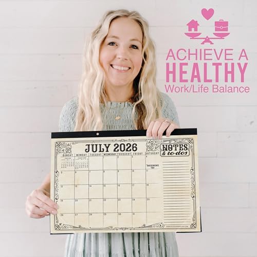 Large Teacher Desk Calendar 2026-2027 - Desktop Calendar 2026 - Image 5
