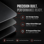 Flash Beyond Glass Gaming Mouse Pad, 400 x 300 mm, White - Image 4