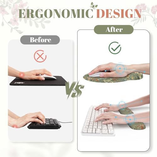 iCasso Keyboard Pad for Workspace, Green 35.4"x15.7" Desk Protector - Image 3
