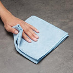 COASTWIDE Professional Microfiber Cloths, 16x16 Inch, Blue, 144/Pk - Image 3