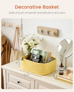 KALLAX Small Woven Storage Basket for Organizing, 13.5x9.5x5 inches, 3 Pack - Image 2