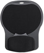 Fellowes Easy Glide Gel Mouse Pad Wrist Rest - Black (93730) by FellowesBrands