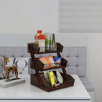 Dorhors Fruit Basket for Kitchen Counter Organizer,Fruit Bowl Stand Storage - Image 4