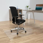 Amyracel Office Chair Mat, 36" x 48" Easy Glide Plastic Floor Mat, Clear Computer Desk Chair Mat for Hardwood Floor - Image 2